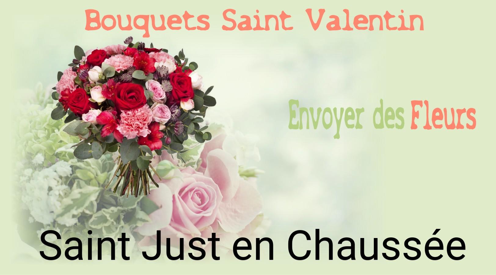 Roses de Saint-Valentin livrées à Saint-Just-en-Chaussée